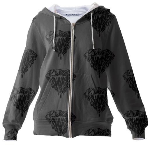 GREY MELTING DIAMONDS