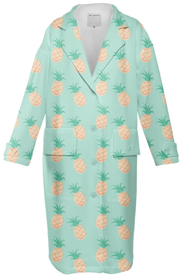 GREEN PASTEL PINEAPPLES