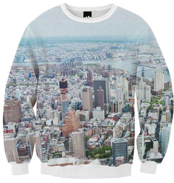 City Ribbed Sweatshirt