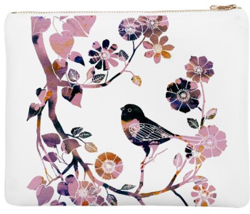 Flowers Neoprene Clutch