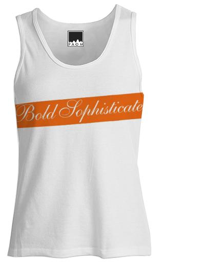 Bold Sophisticate Abstract Tank Top Women