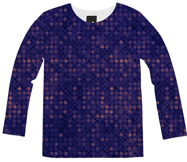 Indigo WTF Vintage Retro Long Sleeve Shirt