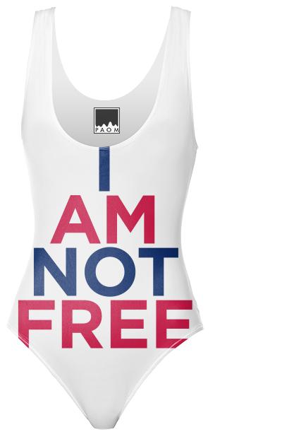 I AM NOT FREE Swimsuit