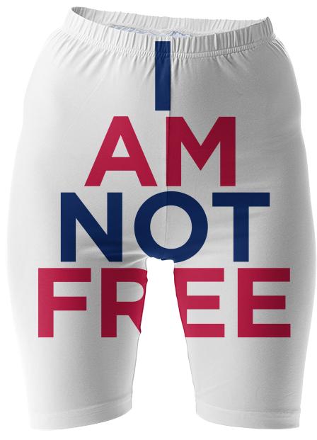 I AM NOT FREE Bike Shorts