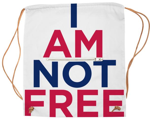 I AM NOT FREE Sports Bag