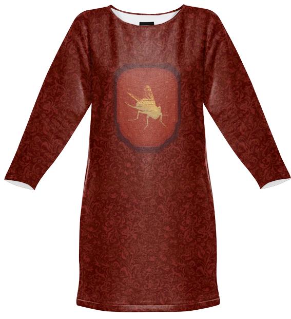 House fly sweatshirt dress