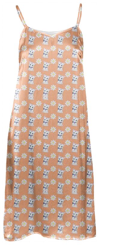 Bella floral repeat dress