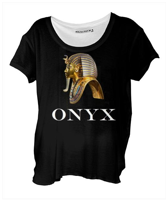 Onyx Drape Long Tut T