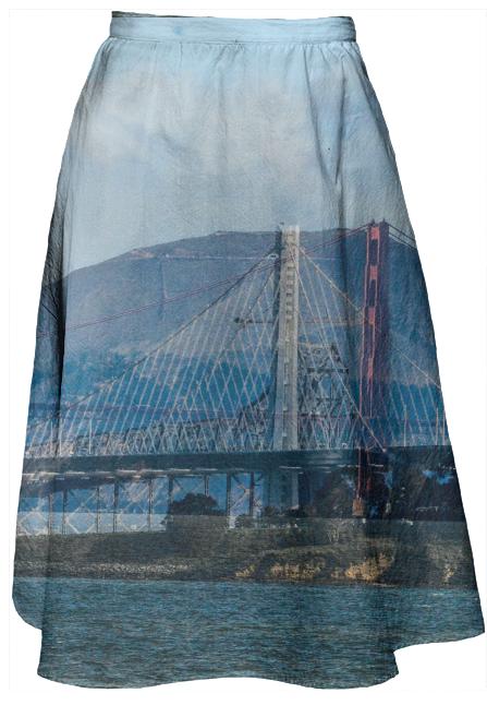 Bay Bridges Skirt
