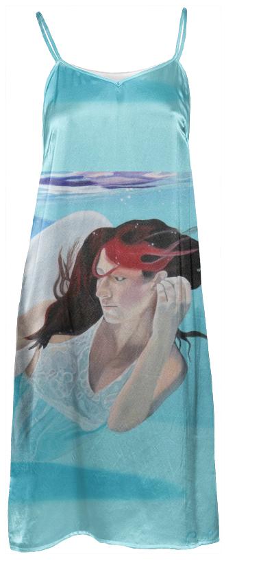 Rita The Mermaid Slip Dress