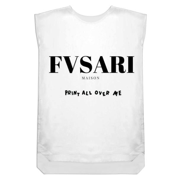 Fvsari Logo Shift Dress Shirt