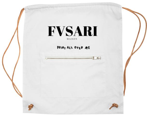 Logo Fvsari Sport Bag