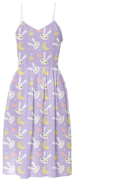 Magical Rabbit Summer Dress