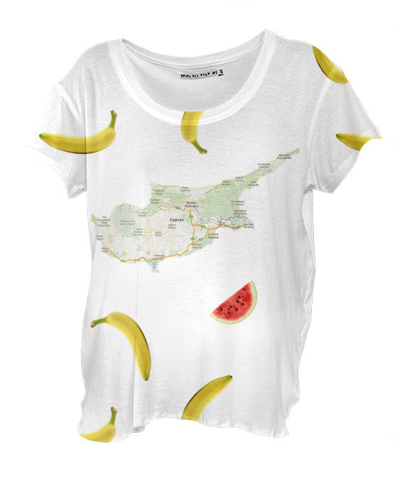 Cyprus Bananas and a watermelon