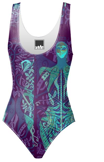 Jean Marie Bowcott CelticSwinwear CollectionSwimsuit