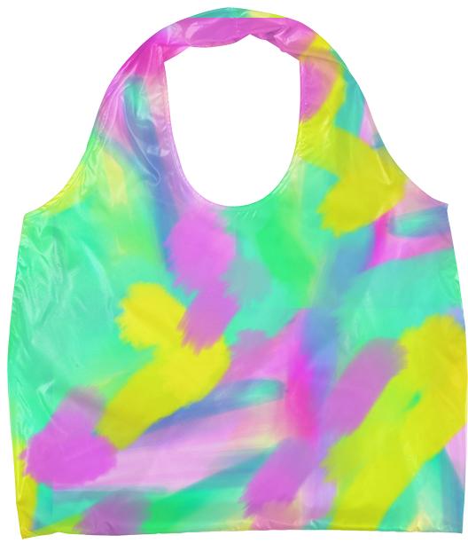 Jean Marie Bowcott Abstract Series Eco Tote in Soft Pastels