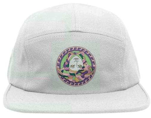 versace pink cubed 5 panel