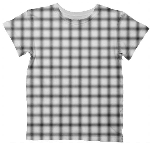 Blurry Small Grid Tshirt