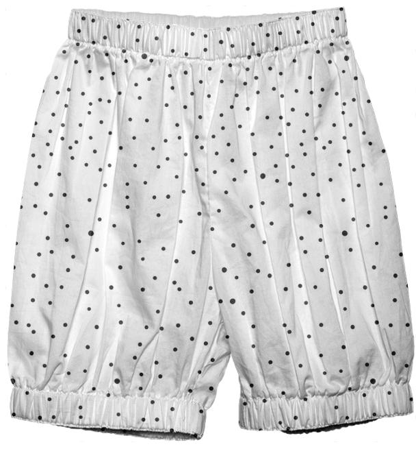 Black Small Dot Bloomers