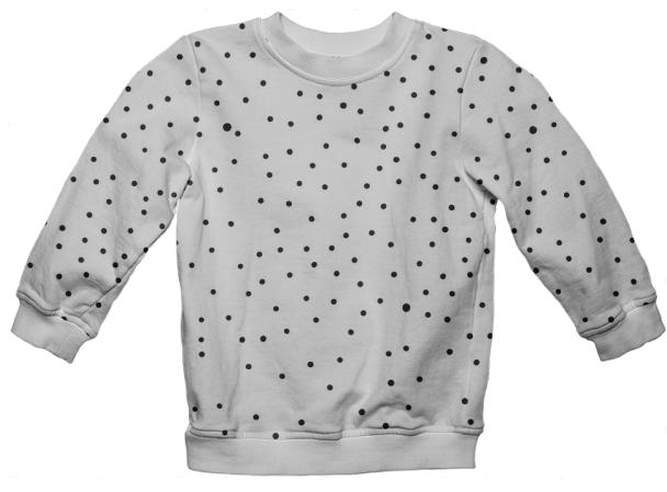 Black Dot Sweatshirt