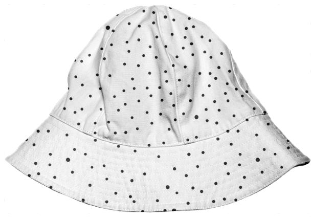 Black Dot Bucket Hat