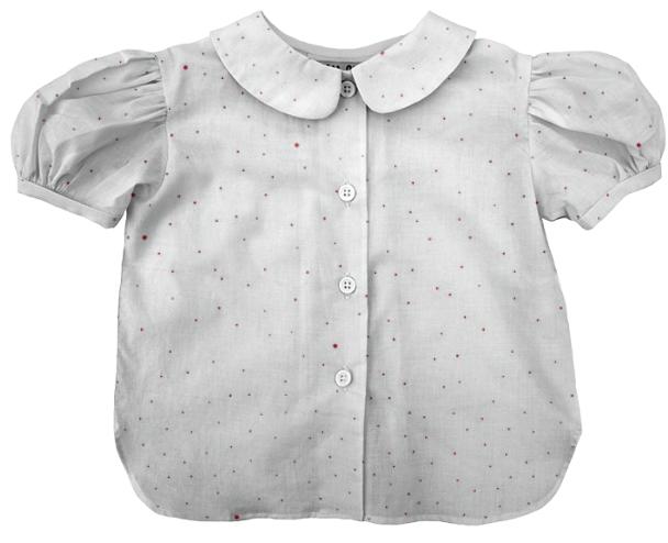 Small Red Dot 1 Kids Blouse
