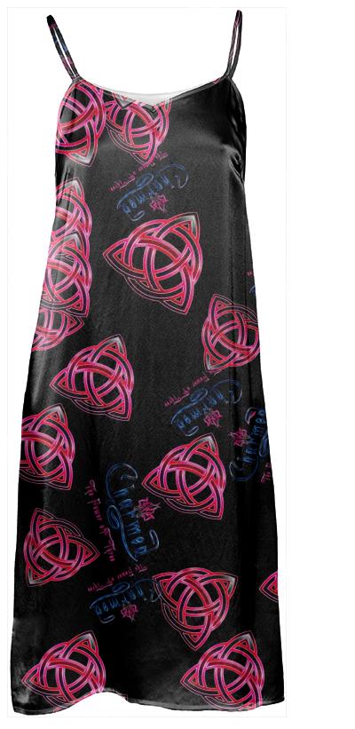 Charmed Random Fill Pattern Black