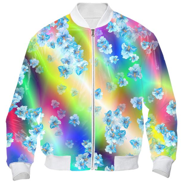 Lite Blue Tulip Random Pattern X3 TyDy