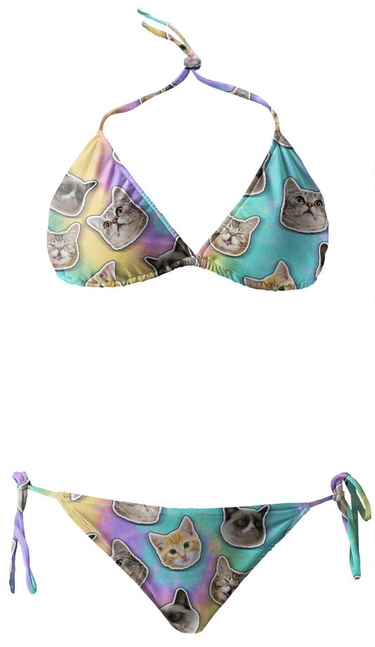 Trippy Kitties Bikini