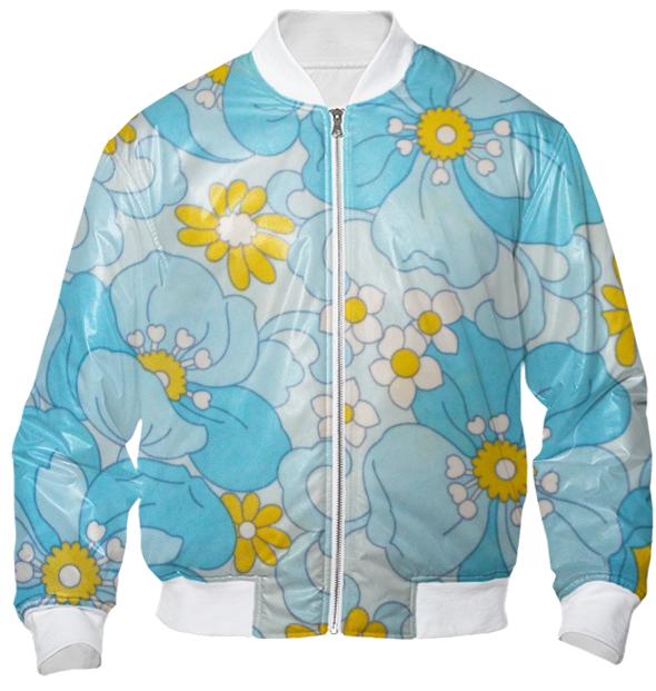 Flower Power Bomber Jacket