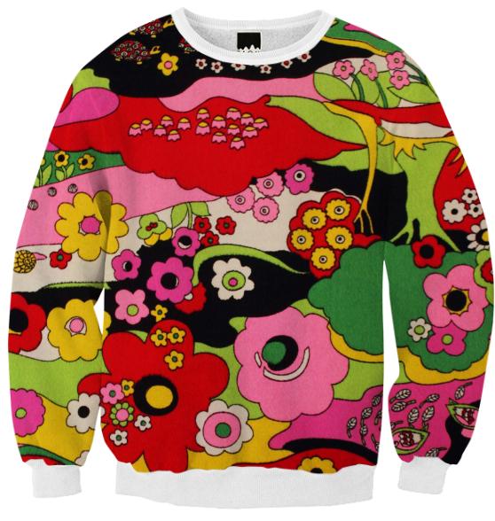 Psychedelic Garden Sweatshirt