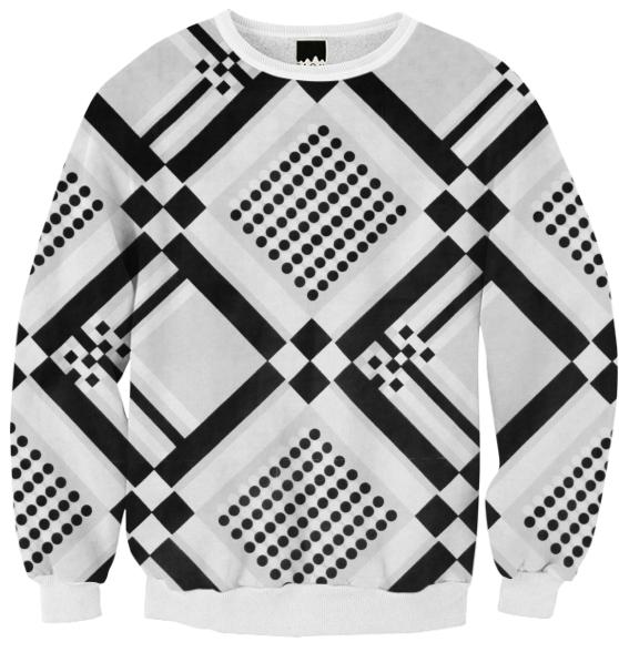 70s Geometric Sweatshirt