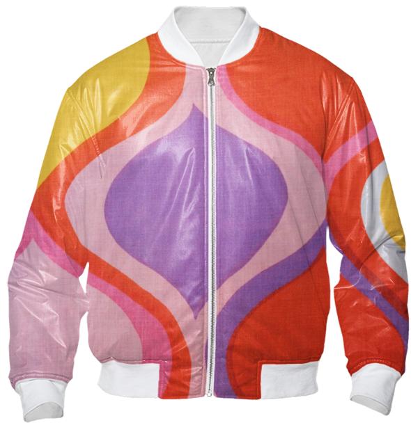 Pop Rainbow Bomber Jacket