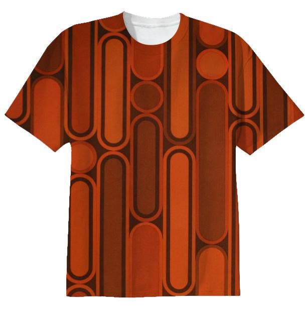 Orange Wallpaper T shirt