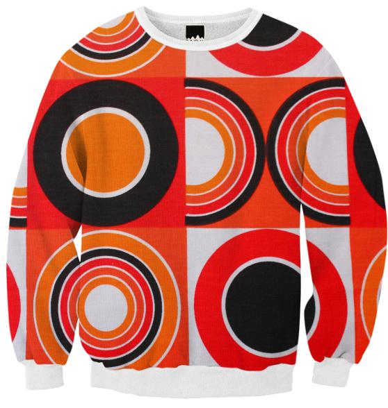 Optical Circles Sweatshirt