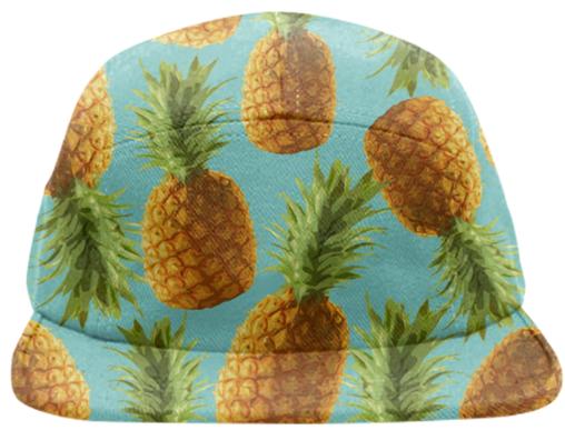 Pineapple Blue Hat