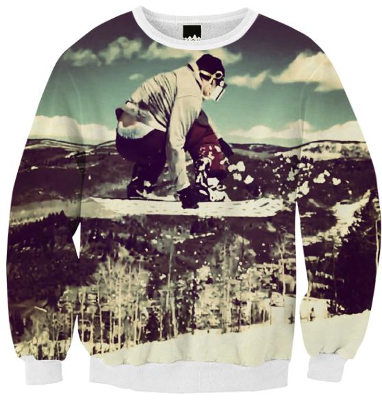 Ribbed Sweatshirt