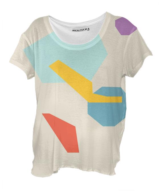 BALANCING ACTS Drape Top