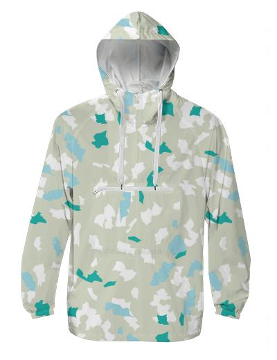 FALLEN SPRING Windbreaker