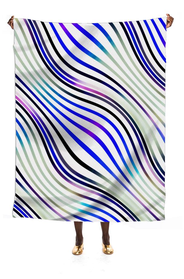 Optical illusions geometric pattern 1 blue purple and white