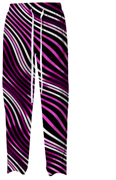 Optical illusions geometric pattern 5 purple and black