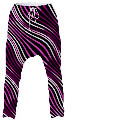 Optical illusions geometric pattern 5 purple and black