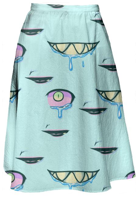 I N F E C T E D Midi Skir