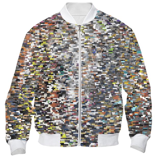 PAOM, Print All Over Me, digital print, design, fashion, style, collaboration, processing, Bomber Jacket, Bomber-Jacket, BomberJacket, autumn winter, unisex, Nylon, Outerwear