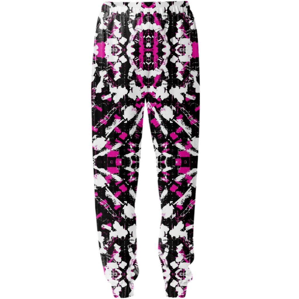 fractal pink pattern art