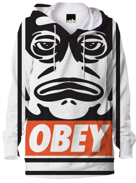 Obey the Frog Hoodie