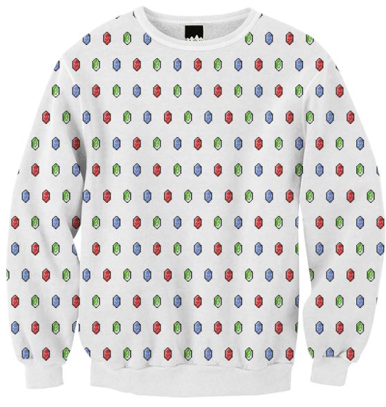 Pixel Rupee sweatshirt