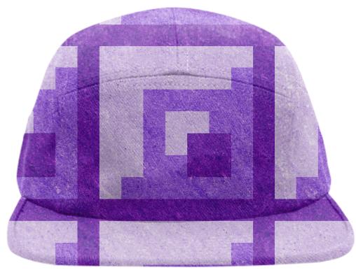 Purple Pixel Hat