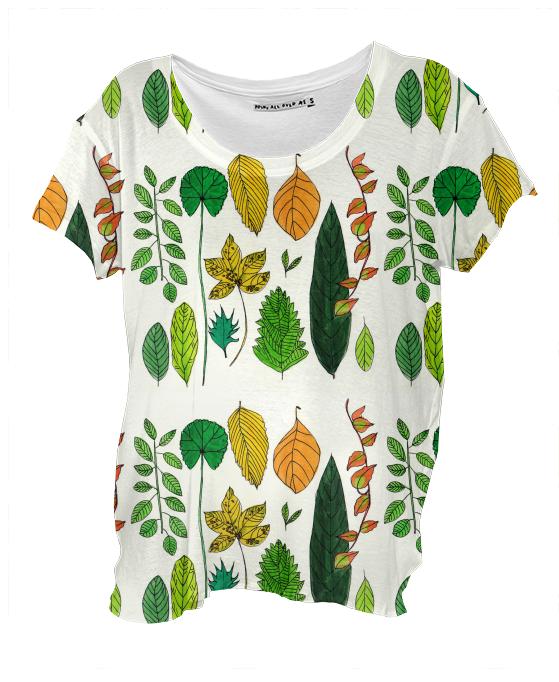Leaves of the Park Tee