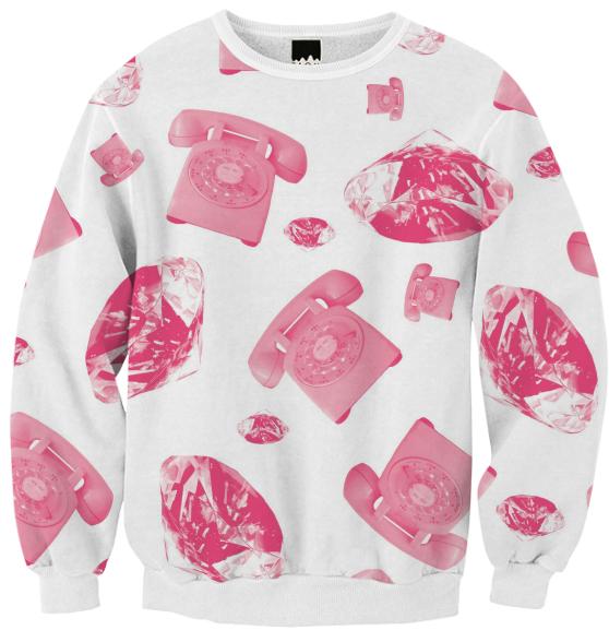 Hotline Bling Ribbed Sweatshirt